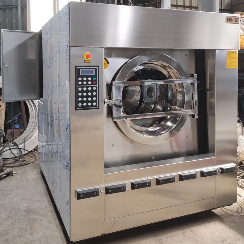 
		廣州工業(yè)洗衣機(jī)廠家為工廠洗衣房提供50KG全自動(dòng)洗脫機(jī)
		